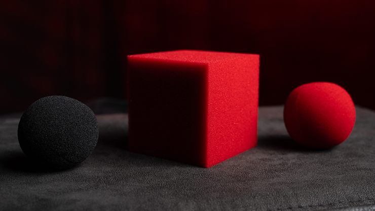 Magic Color Changing Sponge Ball to Square JUMBO 2.5"