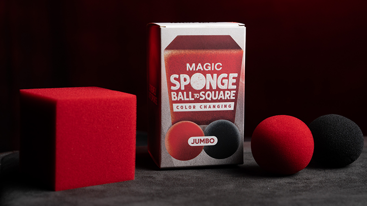 Magic Color Changing Sponge Ball to Square JUMBO 2.5"