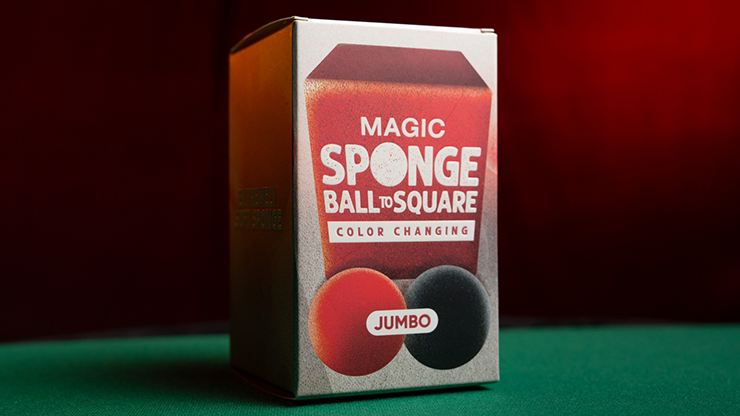 Magic Color Changing Sponge Ball to Square JUMBO 2.5"
