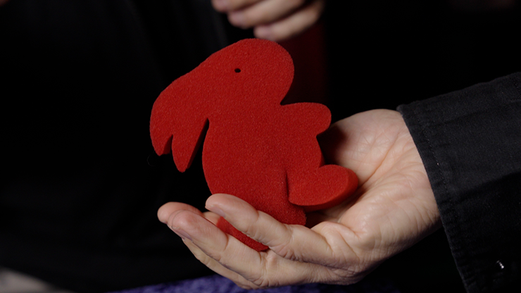 Magic Sponge Bunny Rabbit Set (Red)