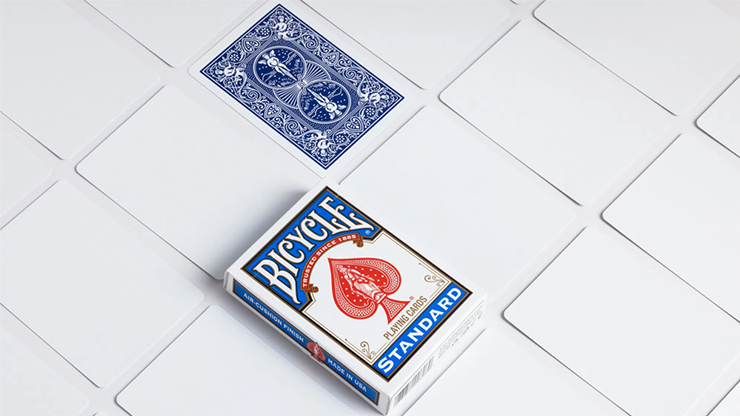 Magnetic Card - Bicycle Cards (2 Per Package) Blank Face Blue