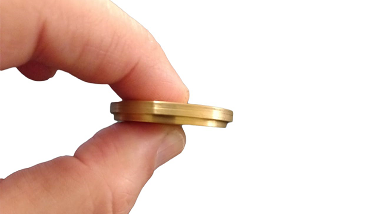 Marcel's Okito Box DOLLAR SIZE (Gimmicks and Online Instructions)