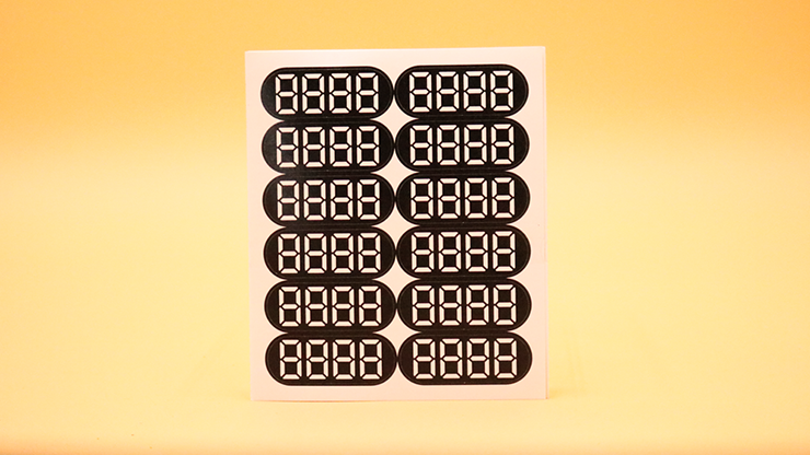 Mental Key Prediction Refill Stickers