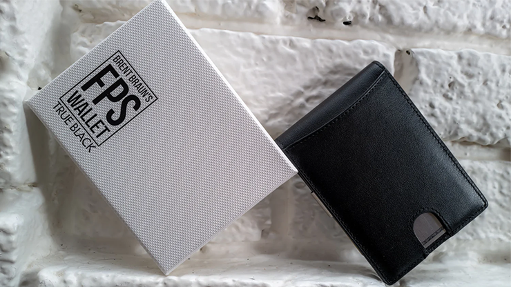 FPS Wallet True Black Leather (Gimmicks and Online Instructions)