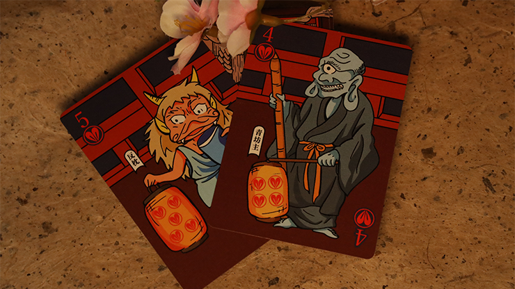 Night Parade on 100 Demons Hyakki Yagyo (Yokai Realm) Playing Cards