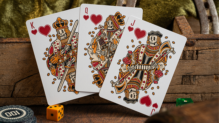 Chancers V3 Green (Marked) Playing Cards