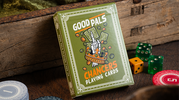 Chancers V3 Green (Marked) Playing Cards