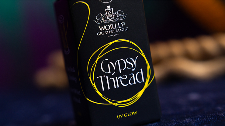 WGM UV Glow Gypsy Thread Yellow Refill Spool