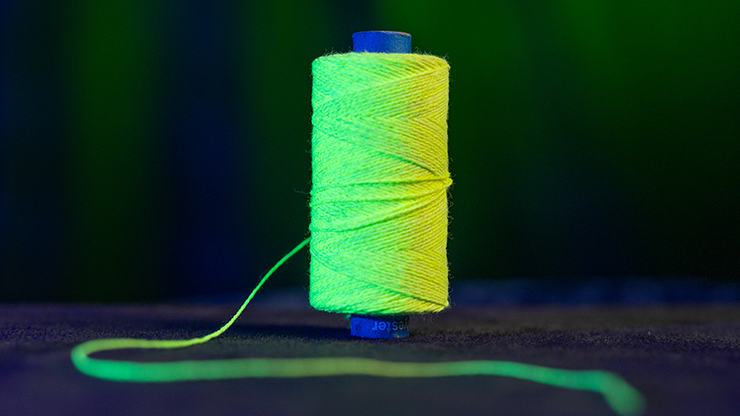 WGM UV Glow Gypsy Thread Yellow Refill Spool