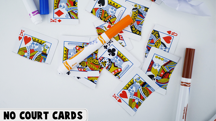 Bicycle Colors (Red deck + 11 routines)