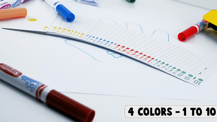 Bicycle Colors (Red deck + 11 routines)