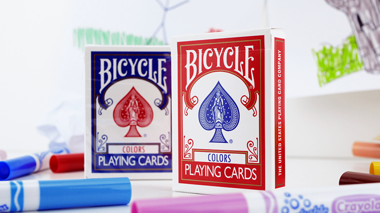 Bicycle Colors (Red deck + 11 routines)
