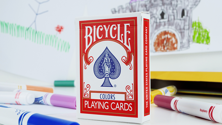 Bicycle Colors (Red deck + 11 routines)