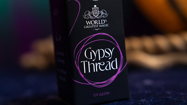 WGM UV Glow Gypsy Thread Pink Refill Spool