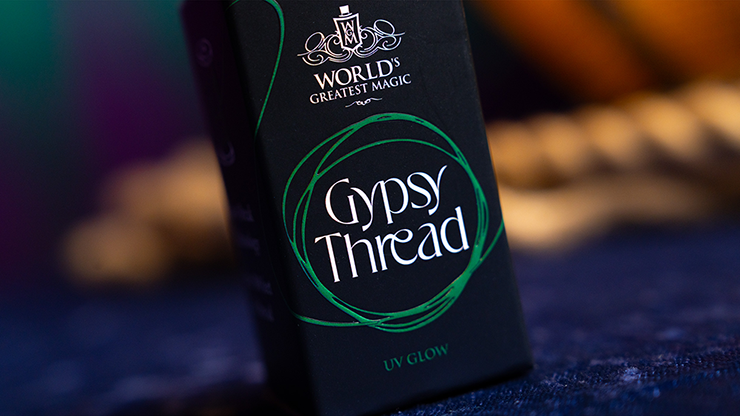 WGM UV Glow Gypsy Thread Green Refill Spool
