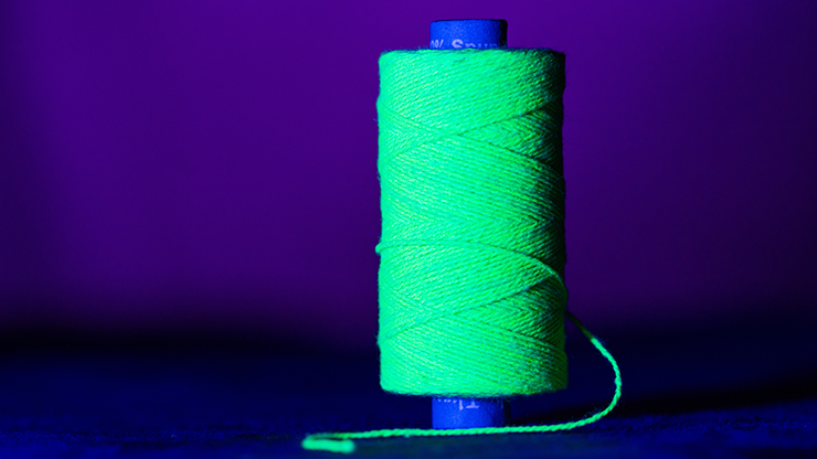 WGM UV Glow Gypsy Thread Green Refill Spool