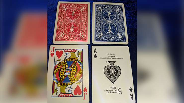 Magnetic Card - Bicycle Cards (2 Per Package) Double Face Cards