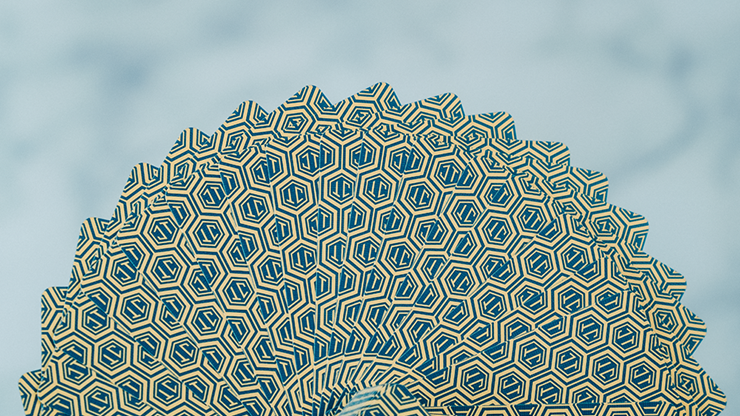 No Borders Honeycomb Playing Cards