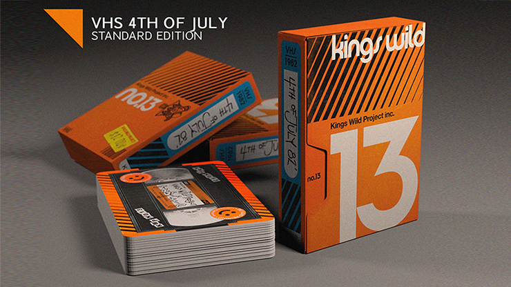 1982 VHS-4th of July Playing Cards