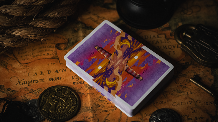 Lighthouse Dusk Playing Cards
