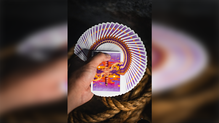 Lighthouse Dusk Playing Cards