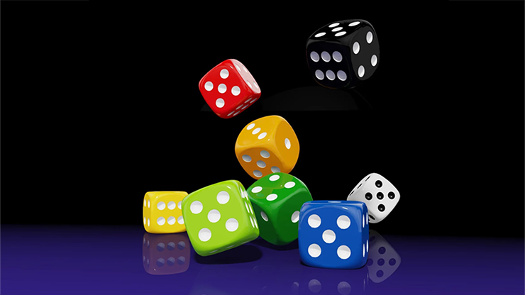 Magnetic Die (White)
