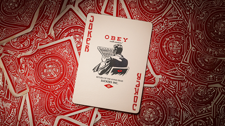 Obey Red Edition Playing Cards, photo 3