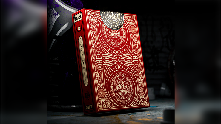 Obey Red Edition Playing Cards, photo 2