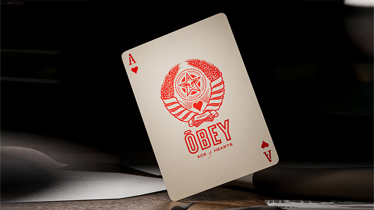 Obey Red Edition Playing Cards, photo 5