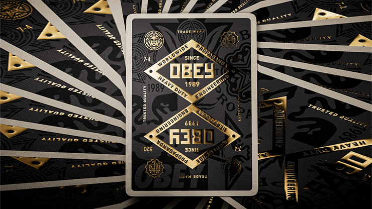 Obey Gold Edition Playing Cards, photo 5
