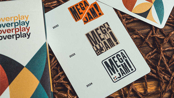 Overplay MegaJam Playing Cards (Designed by Harapan Ong, Wen Xiu, and printed