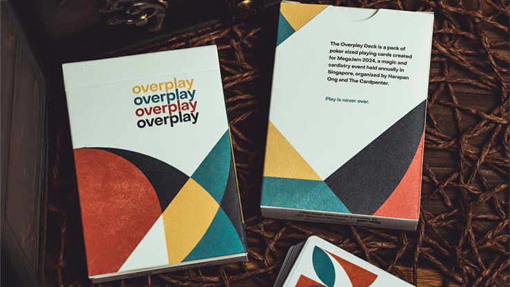 Overplay MegaJam Playing Cards (Designed by Harapan Ong, Wen Xiu, and printed