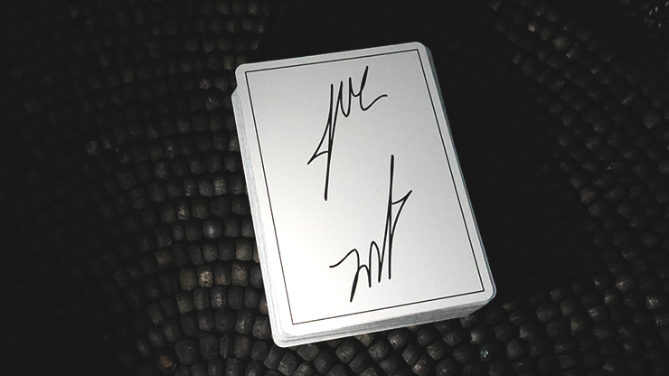 Signature Playing Cards- Third Edition (White)