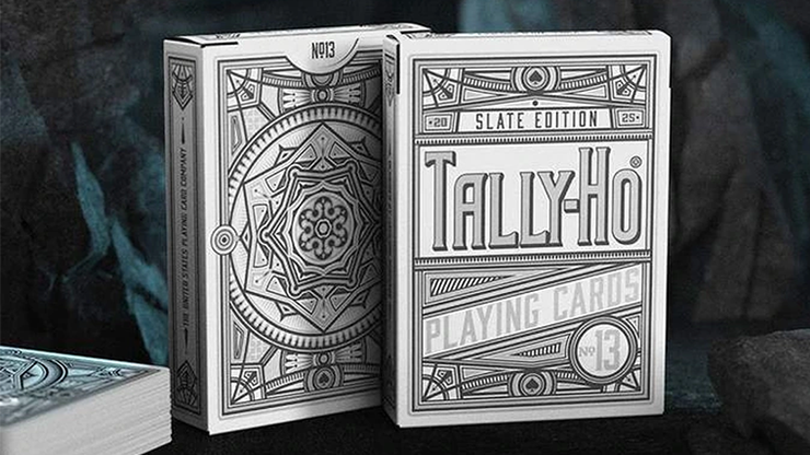Slate Tally-Ho Playing Cards