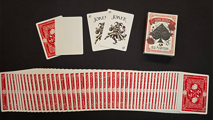 Rose Elites - Old Masters Marked Deck Playing Cards
