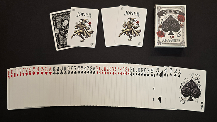 Rose Elites - Old Masters Marked Deck Playing Cards
