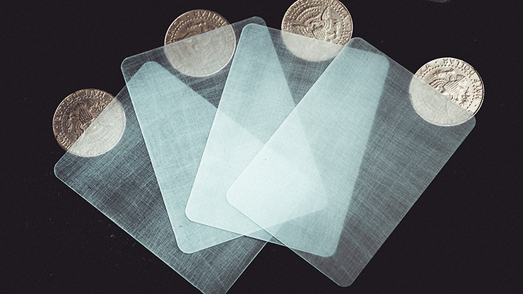 Transparent Matrix (Half Dollar) 2024 by Richard Mo
