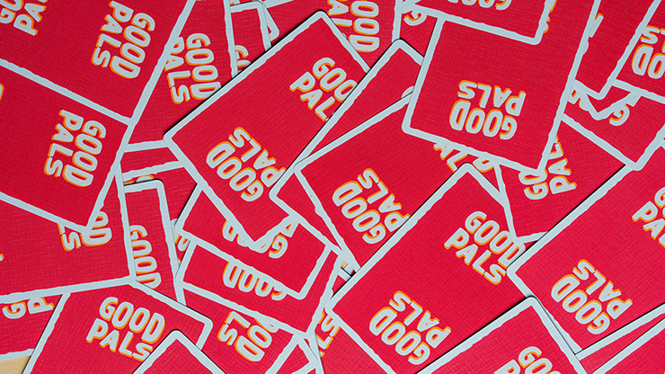 Good Pals Red Logo Playing Cards