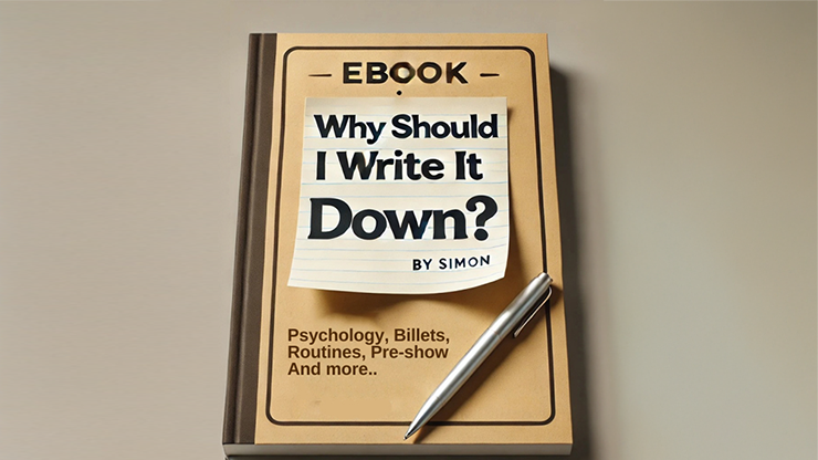 Why Should I Write it Down? (eBook)