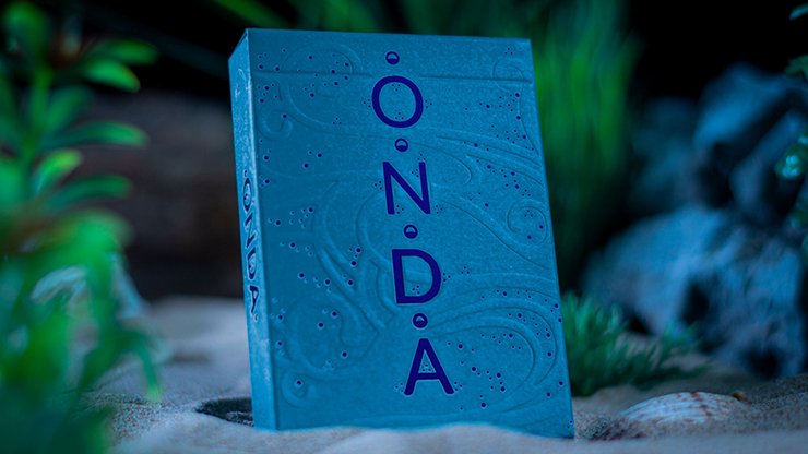 Onda (Blue) Playing Cards