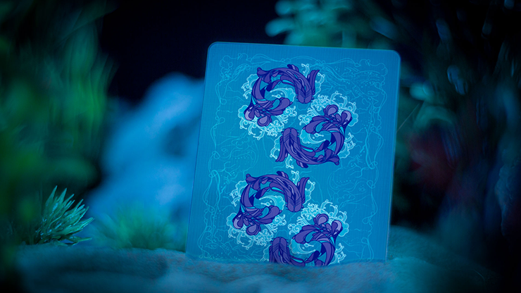 Onda (Blue) Playing Cards