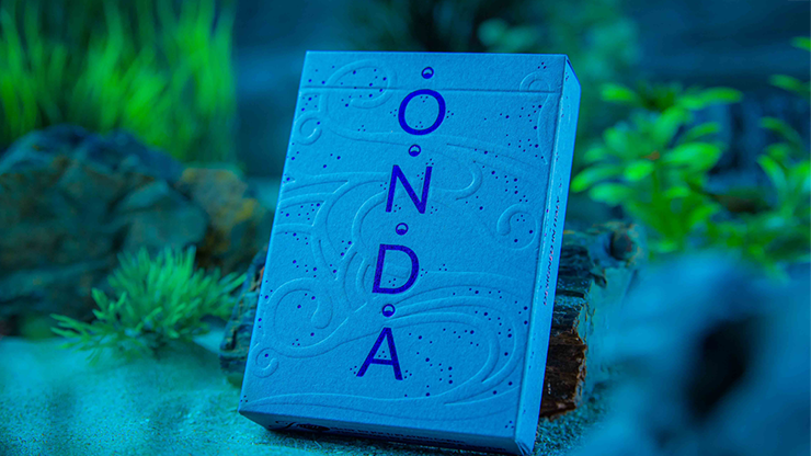 Onda (Blue) Playing Cards