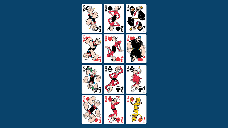 Bicycle Limited Edition Popeye The Sailor Man Playing Cards, photo 4
