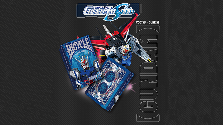 Bicycle Gundam Seed Playing Cards