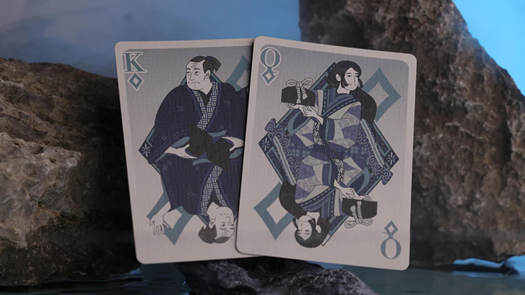 Urashima Tarou (Blue) Origami Playing Cards
