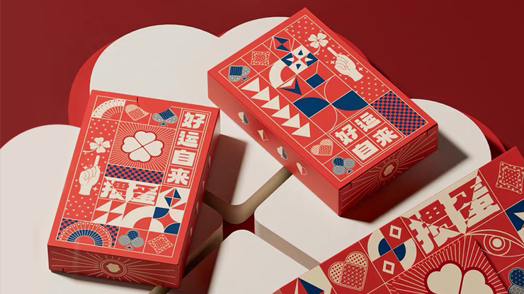 Luck Comes Easy Playing Cards