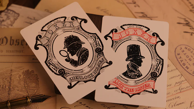 Jack the Ripper & Sherlock Holmes Playing Cards