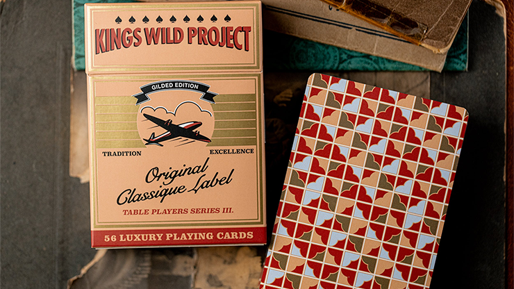 Gilded No.13 Table Players Vol.39 Playing Cards