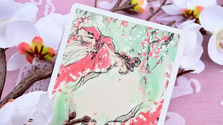 Four Beauties Playing Cards