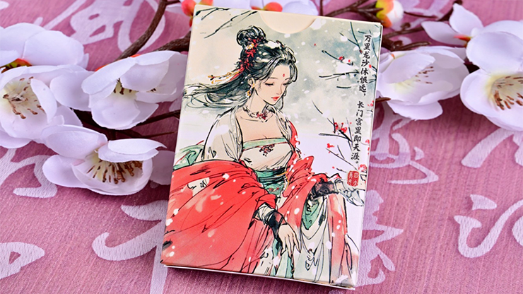Four Beauties Playing Cards